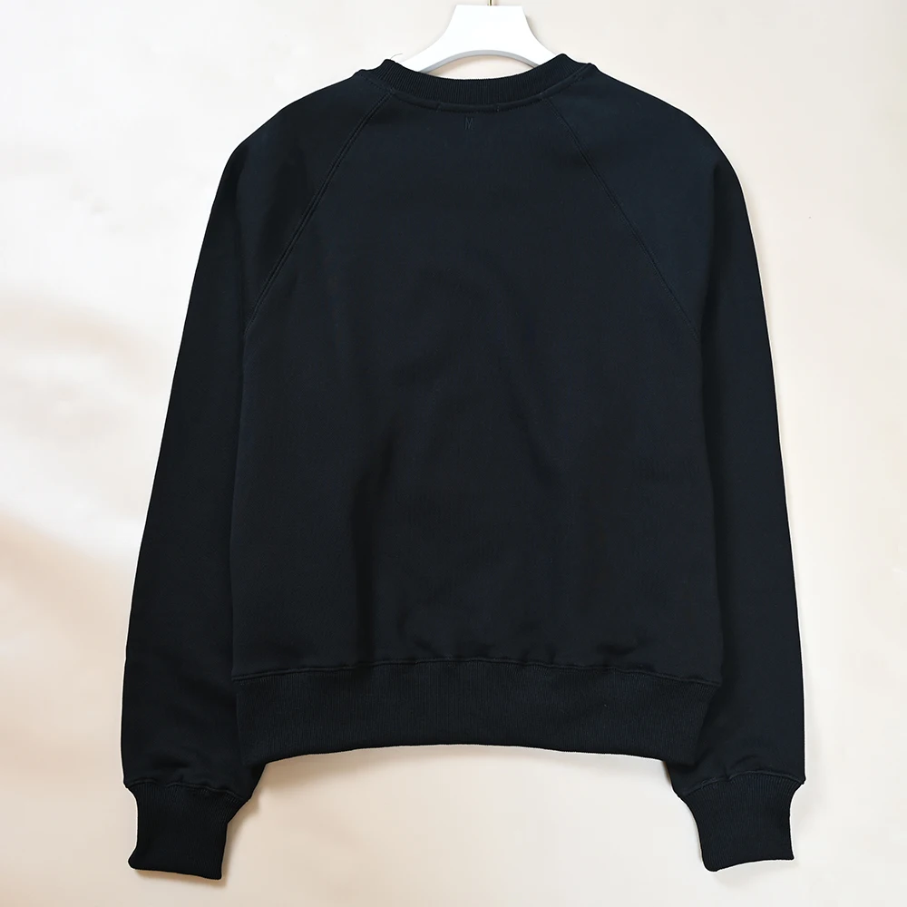 เสื้อสเวตเตอร์ผู้หญิงลายหัวใจ แขนยาว ทรงหลวม สไตล์ลำลอง ใส่สบาย เหมาะกับฤดูใบไม้ร่วงและฤดูหนาว