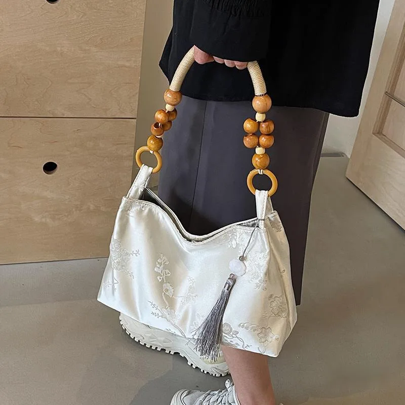 Super Popular Niche For Women In 2024, Versatile New Chinese Single Shoulder Underarm Bag, National Style Embroidered Handbag,