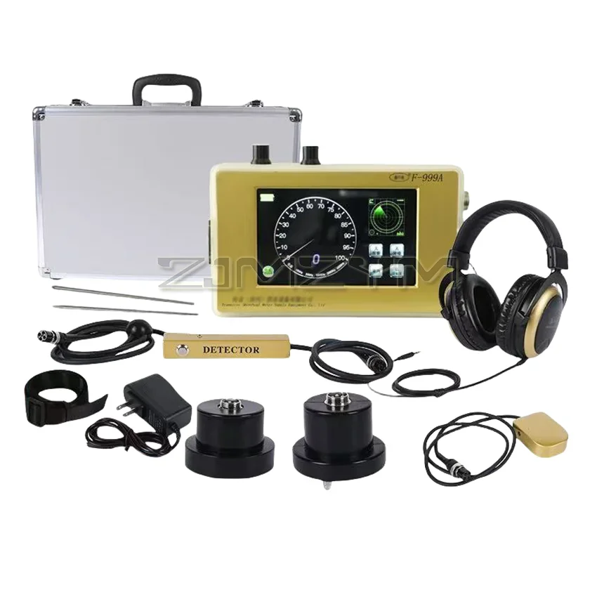 

F-999A Electronic Waterpipe Leakage Detector Smart Water Pipe Leak industrial Underground Pipeline Leakage Detector