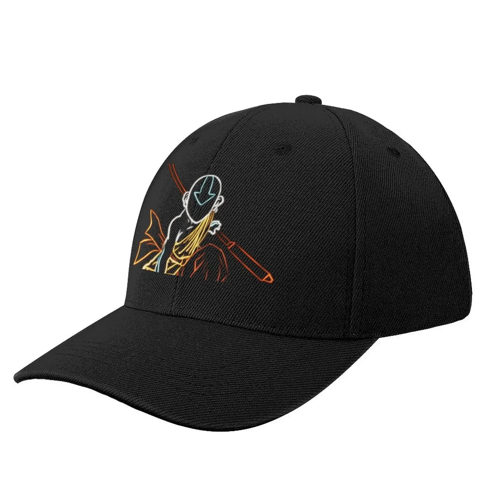 

Neon Aang the last airbender Baseball Cap birthday Golf Cap Designer Man Women's