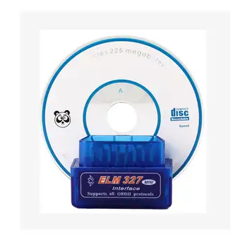 新款迷你 ELM327 藍牙 V2.1 OBD2 汽車診斷掃描器 elm 327 藍牙版,適用於安卓/iOS OBD2 掃描碼讀取器 6 最佳銷售 汽車診斷工具 - №3