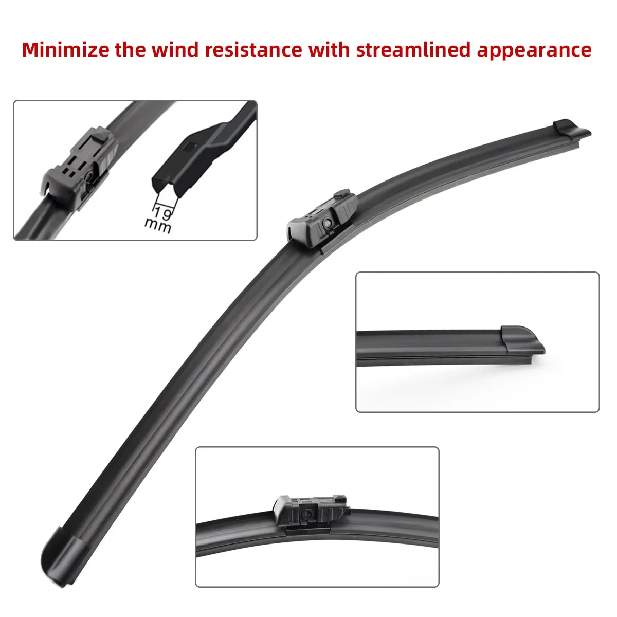 For VW Tiguan MK1 2007-2017 Car Accessories Front Windscreen Wiper Blade Brushes Wipers  2017 2016 2015 2014 2013 2012 2011 2010