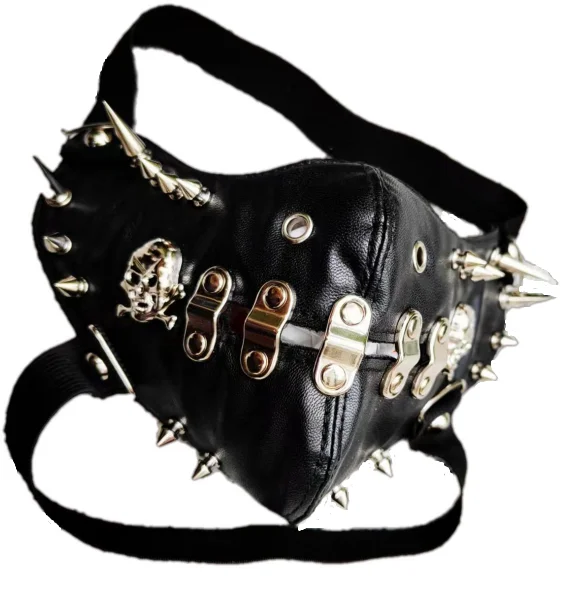 Punk Spikes Skull Performance Fajna męska maska