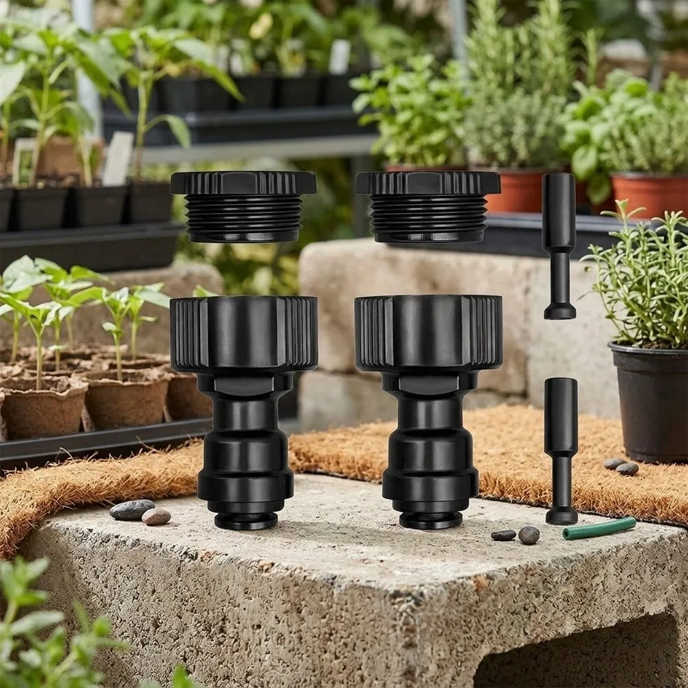 8mm Microtube Connectors for Precise Water Control in Small Scale Home Gardening and Vertical Green Wall Installations