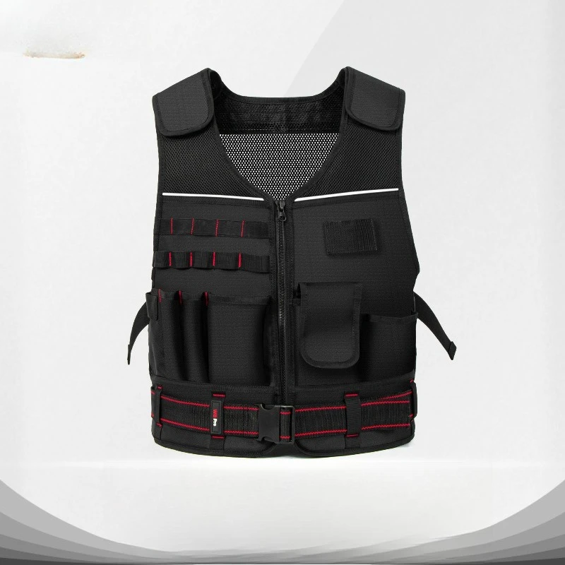 

Vest-type toolkit electrician woodworking weak current special tools