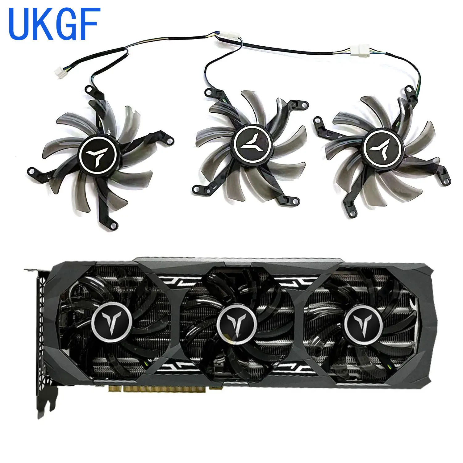 

Brand new 85MM 4PIN T129215U DC 12V 0.5A RTX2080TI GPU fan for YESTON GeForce RTX2080 2080ti Deluxe Edition graphics card