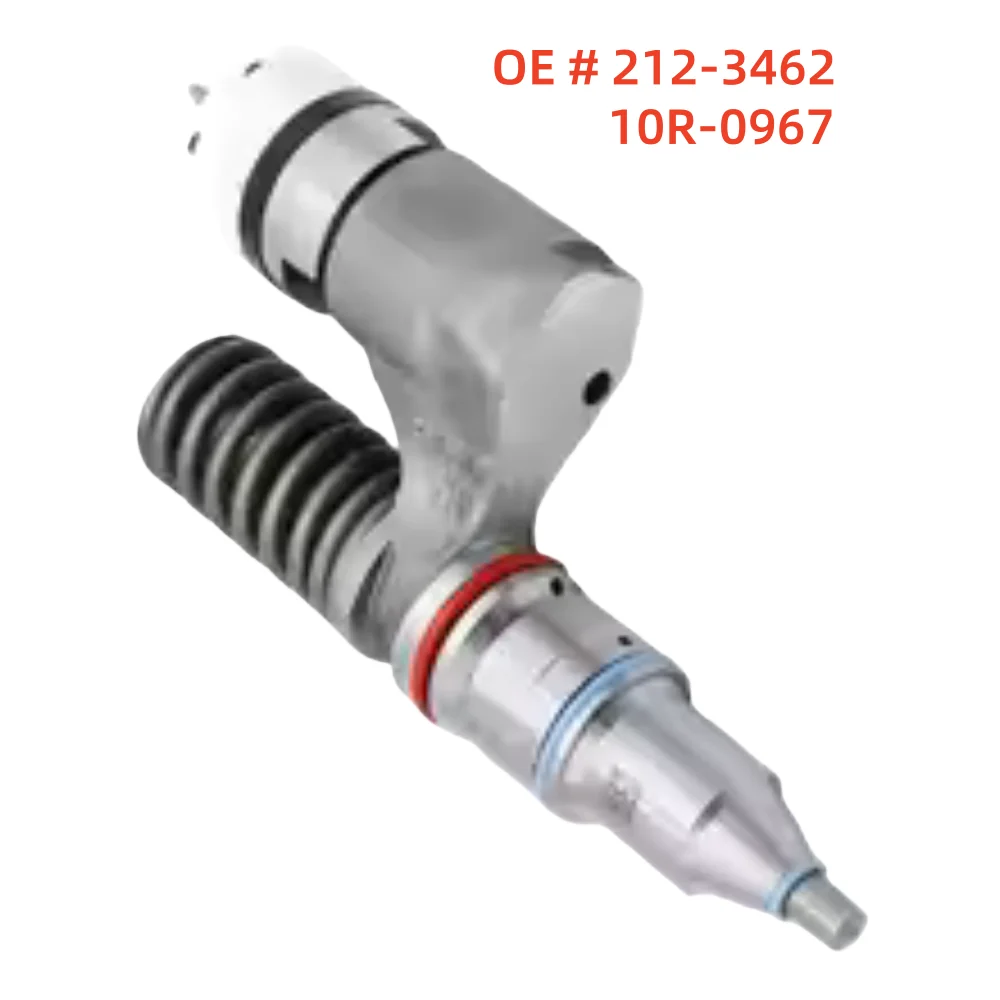 

High Quality Common Rail Fuel Injector 212-3462 10R-0967 Machinery Engine Parts for Caterpillar C10 Engine Excavator 345B W345B
