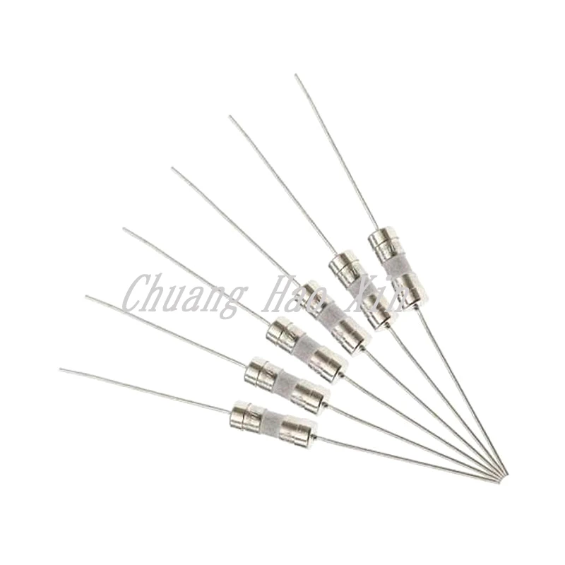 10PCS Slow break T fast break F 3.6 * 10 ceramic wire fuse tube 0.5A1A2A3A4A5A6.3A10A 250V