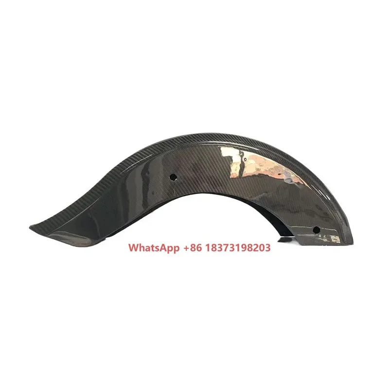 For Harle Y Road King Boulevard Glide Road Glide Modified PB Style Front and Rear Carbon Fiber Plastic Mudguards for Motorcycles