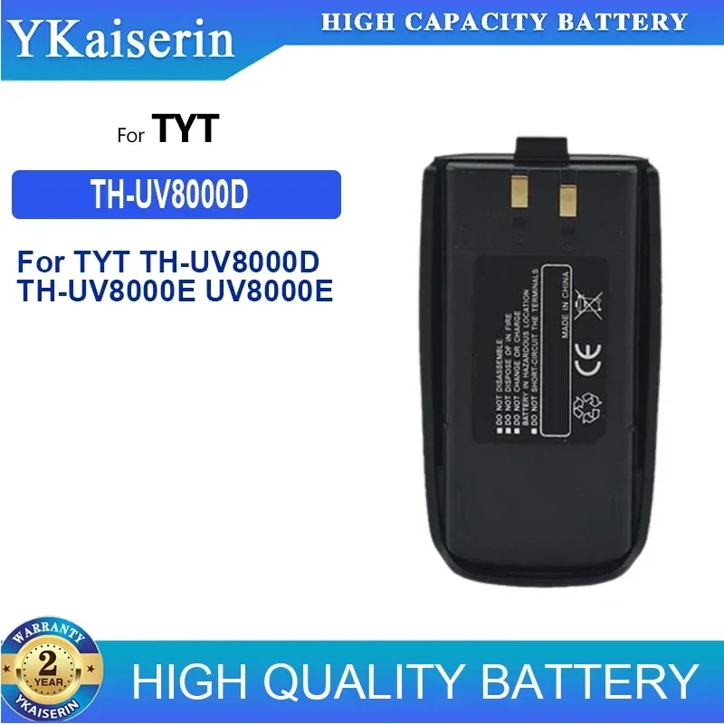 3600mAh Replacement Battery For TYT TH-UV8000D TH-UV8000E UV8000E TC-8000 TC-8000V Radio UV8000D Walkie Talkie Li-ion