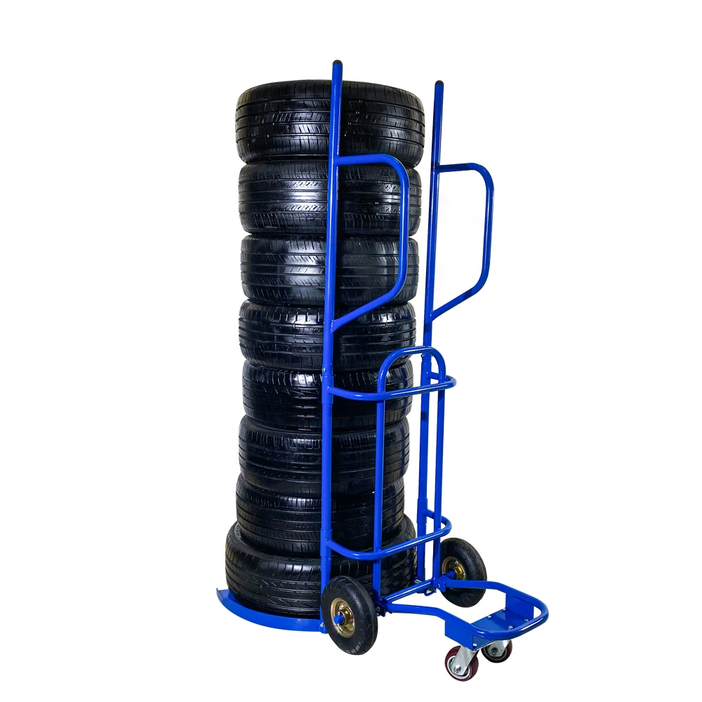

High Quality Suitable for Tire Handing Trolley Heavy Dutyc Garage Tool Trolley Tire Cart