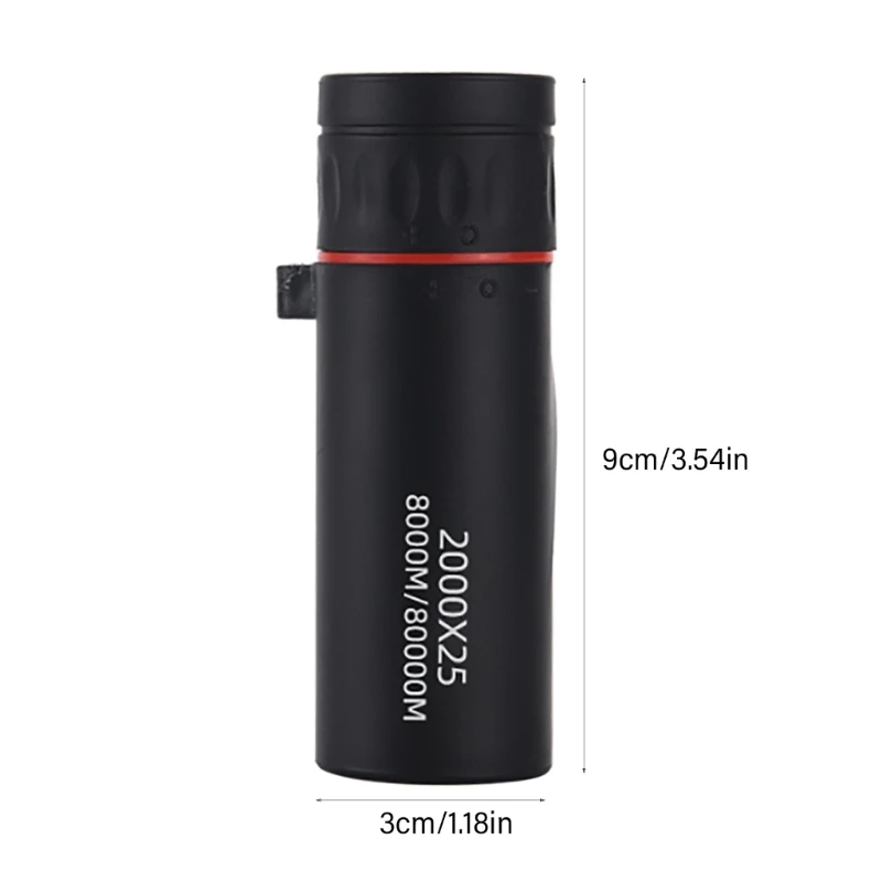 Monoculars 2000x24 Monoculars Handheld Monoculars with Phone Adapter for Bird Watchings Dropship