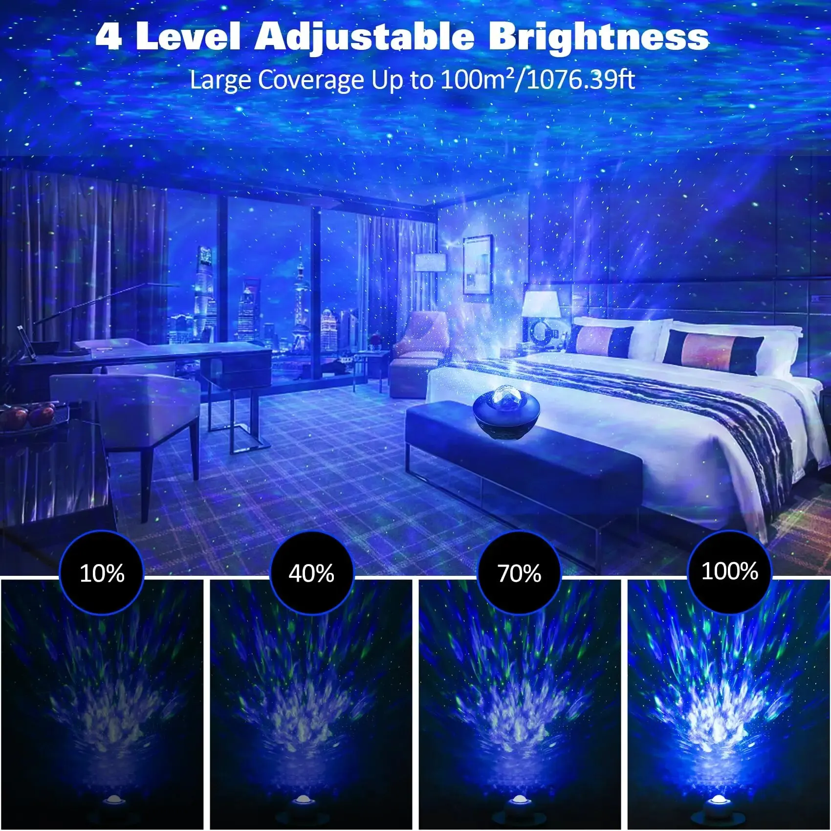 Star Projector Galaxy Projector Star Night Light Projector For Kids Room Adults Home Theater Living Room Decor