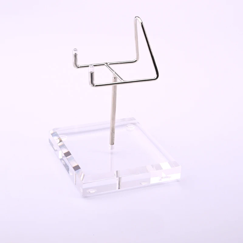 Larger Factory Supply Metal Background Stand Metal Frame Stand in Low Price Crystal Stone Display Mineral Holder Display Rack