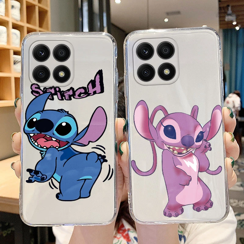 For Honor X6a 2023 Phone Case Stitch The Baby Silicone Cover For Honor X 6a x6a A HonorX6A 6.56