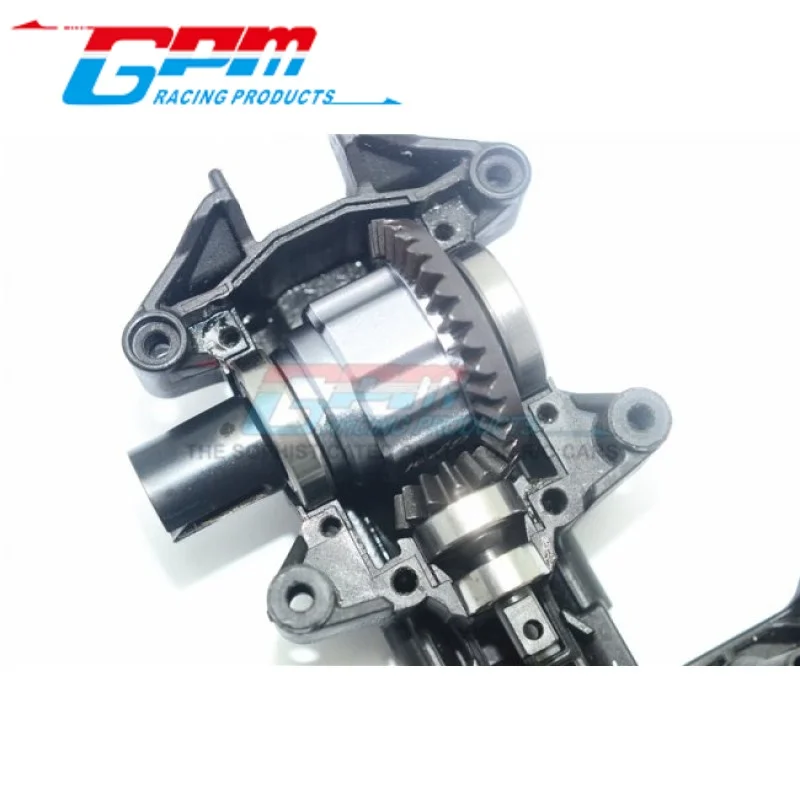 GPM UDR1200SF HARDEN STEEL #45 FRONT DIFFERENTIAL RING GEAR & PINION GEAR FOR TRAXXAS 1/7 UNLIMITED DESERT RACER RC Upgrade