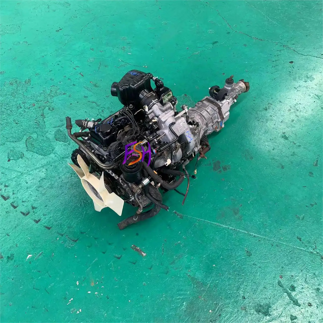 ForJin Bei Used Complete Engine 4RB1 High Quality Second-hand Engine Assembly