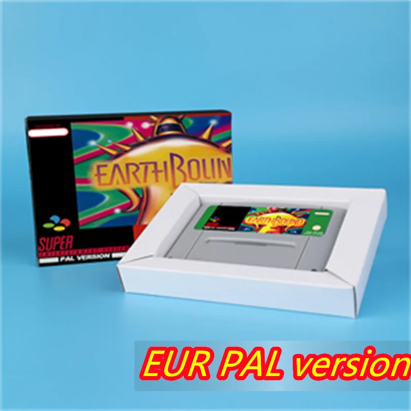 for Earthbound (Battery Save) 16bit game card for EUR PAL version SNES video game console