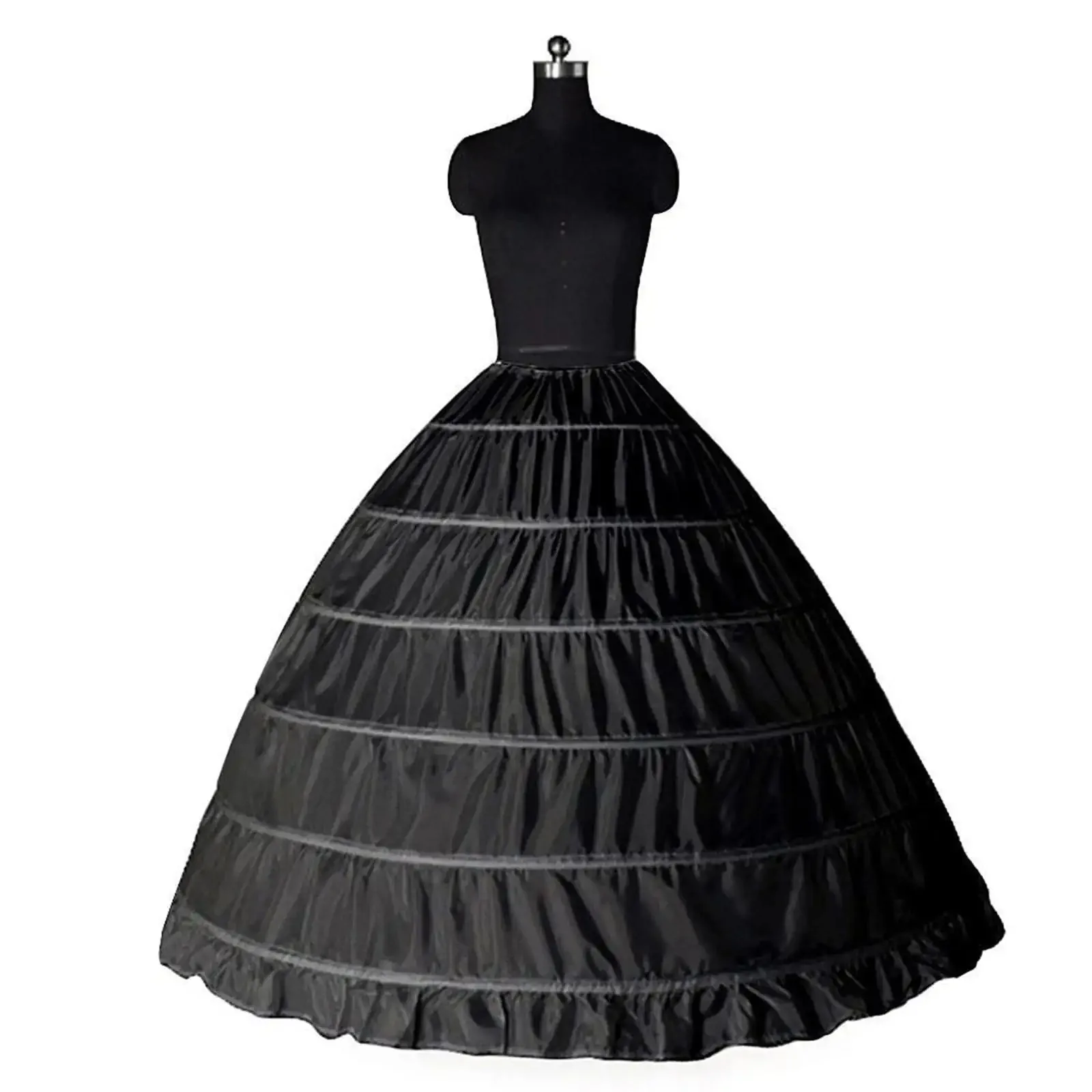 Underskirt Shape Petticoat for Wedding 6 Ball Slip Full Skirt Hoop Gown Jean Skirts for Women