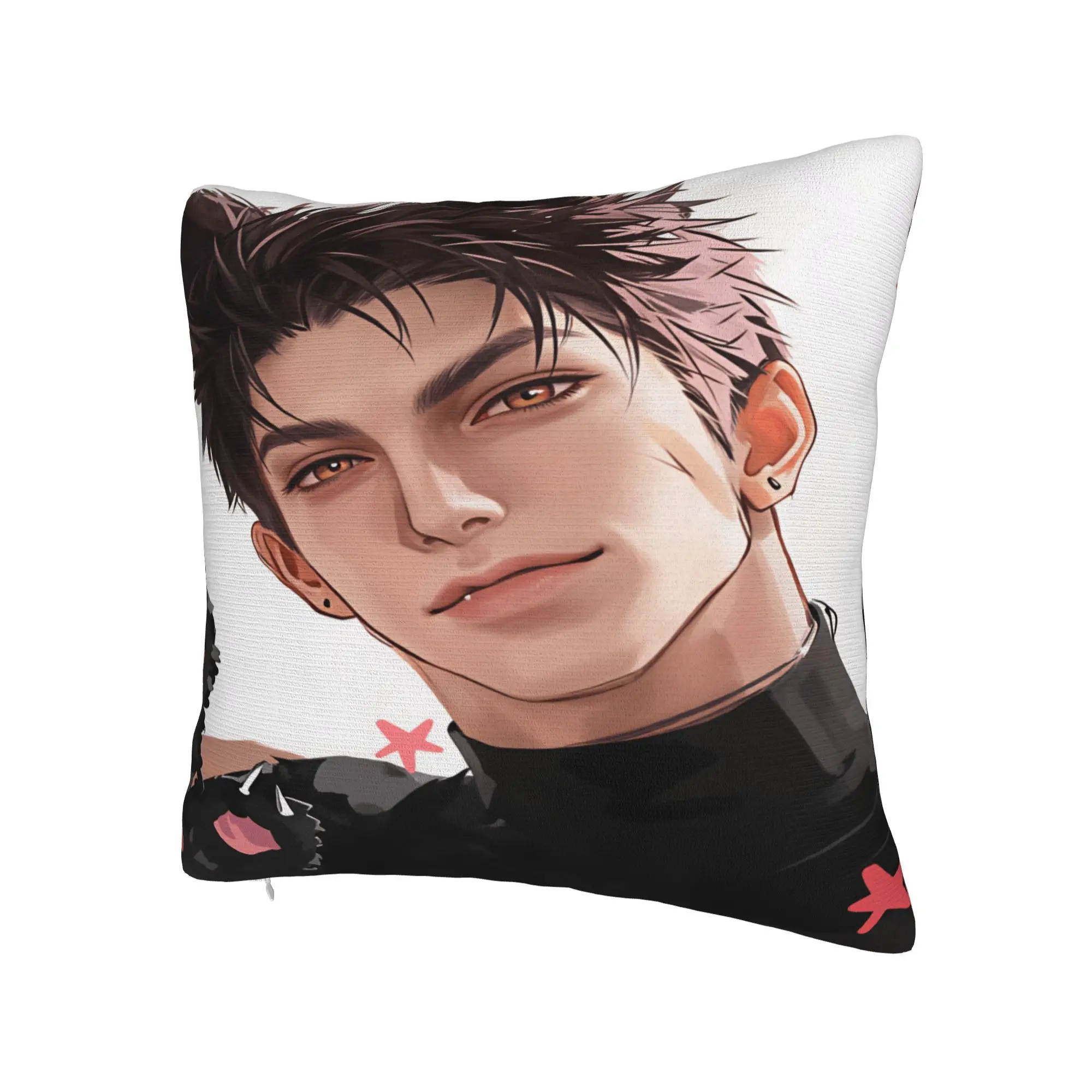 V-Valko L-Love and Deepspace Pillow Case  Soft Pillow Cover For Sofa Home Decor Fashion Pillowcases