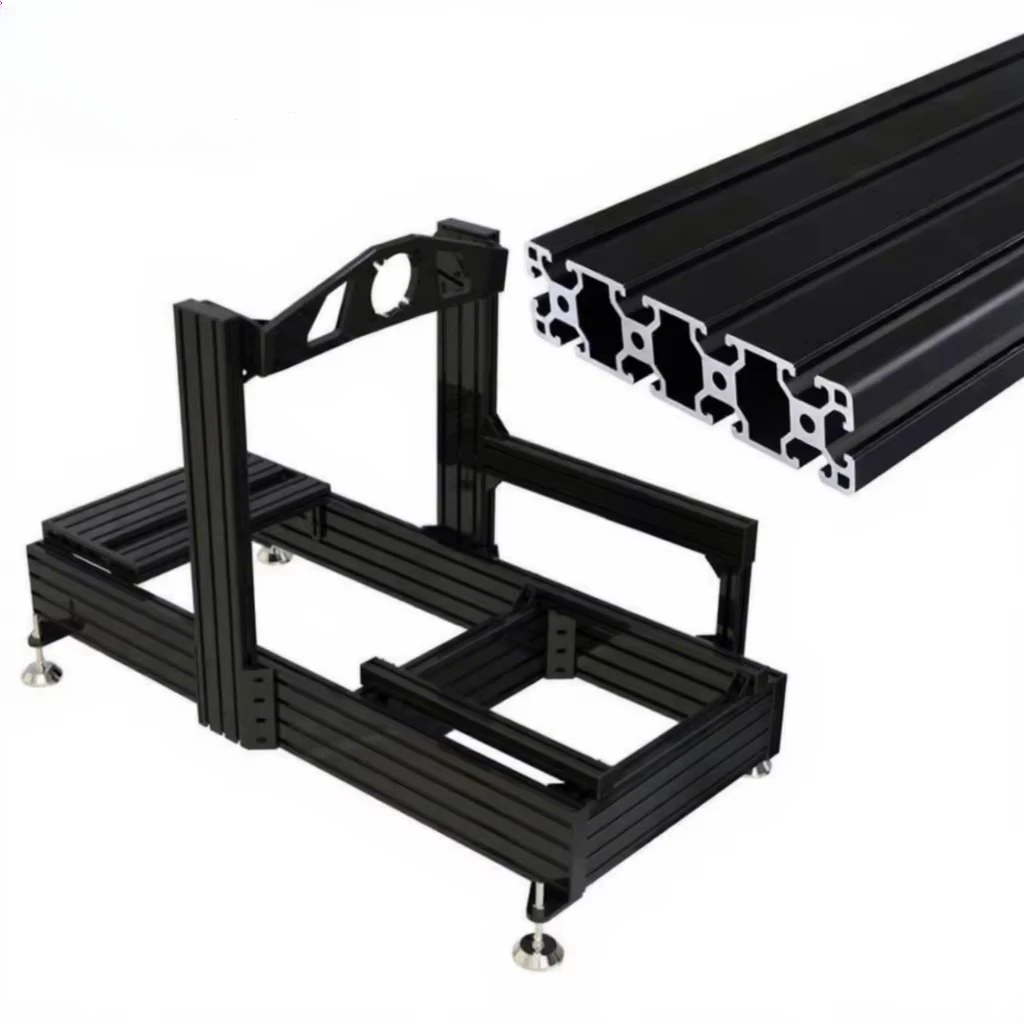 Aluminum profile enhanced DIY VR driving game seat sports racing game emulator direct driving racing cockpit simulation rig