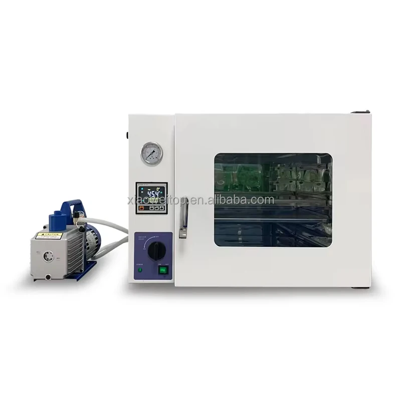 فرن تجفيف الفراغ لمختبر سطح المكتب DZF-6050 لبطارية ليثيوم أيون #4