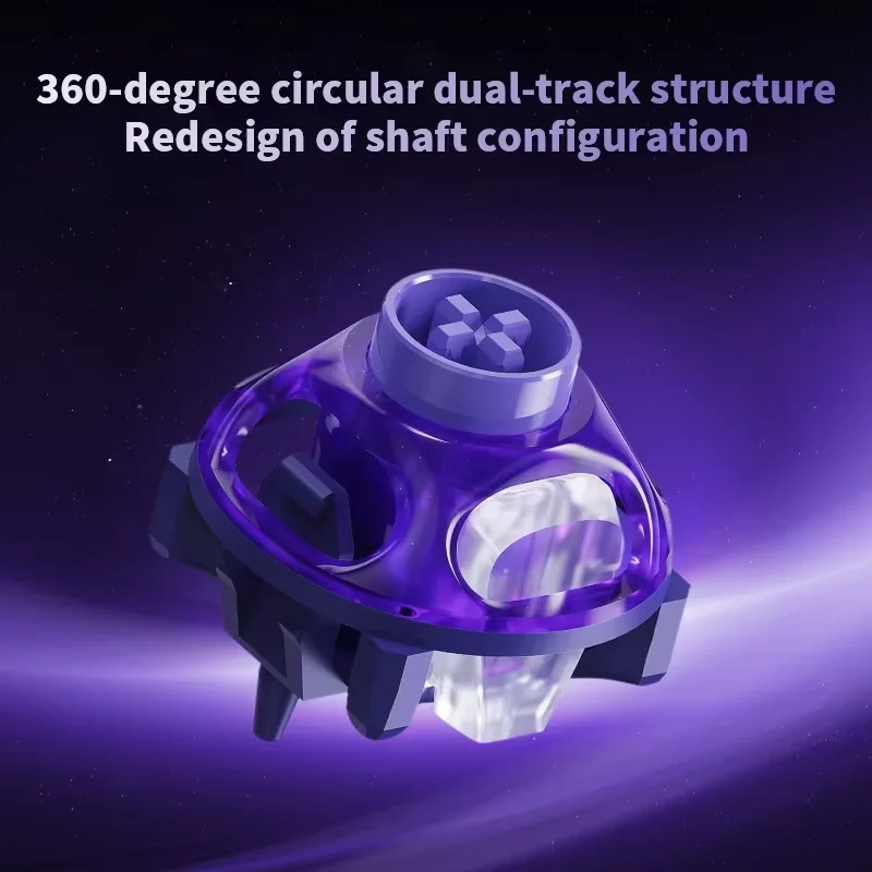 GravaStar UFO Magnetic Mechanical keyboard Switch Long Spring Back-sealed Magnetic Switch PC Gamer Accessories Gifts