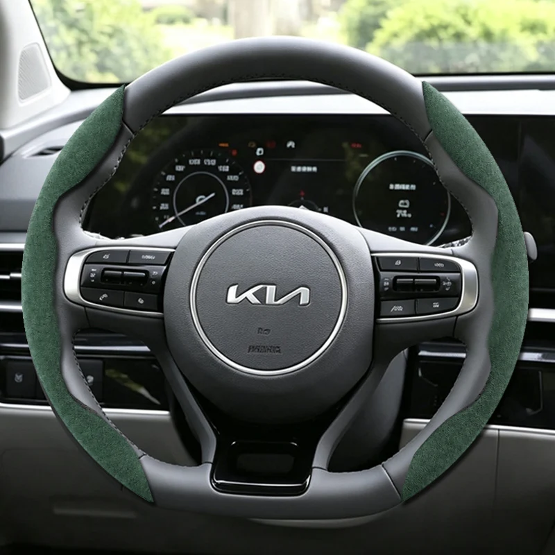 Steering Wheel Cover Suitable for Kia  Sportage 3 2019 Ev3 Rio 4 Cerato 2 Stonic Niro Xceed K3