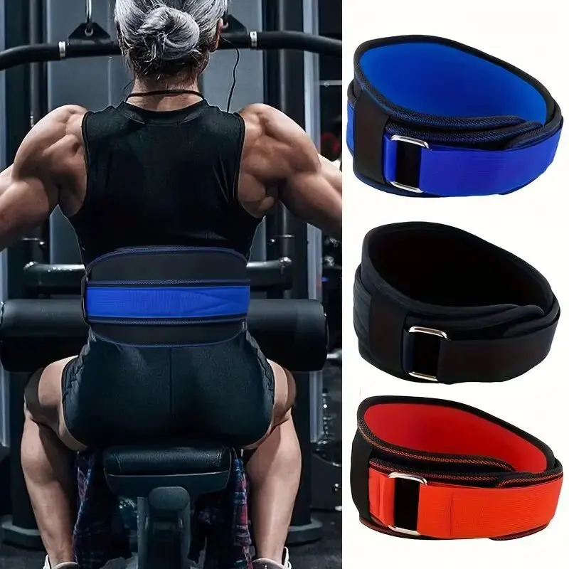 Sports waist belt Fitness weightlifting squat Deadlift waist support Widen Men\'s and women\'s strength training protective gear