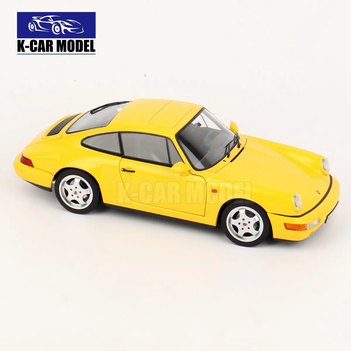 Nover 1/18 911 964 Carrera 2 1992 Gelb Yellow Diecast Model Toy Cars Gifts For Father Friend