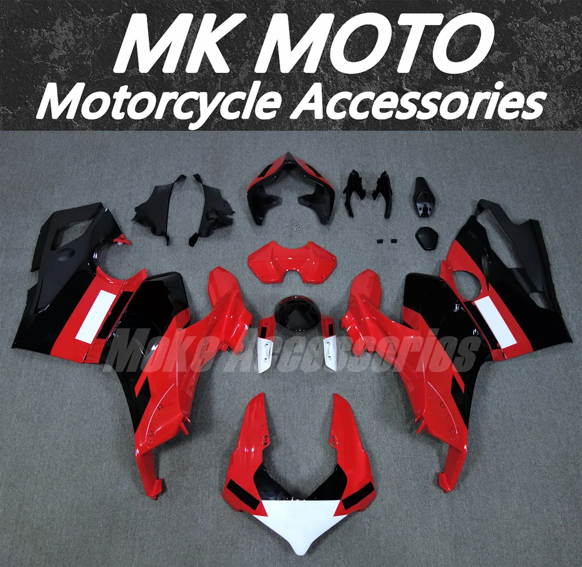 

Fairings Kit Fit For Panigale v4s v4r 2020 2021 Bodywork Set 20 21 Abs High Quality Injection Red Black