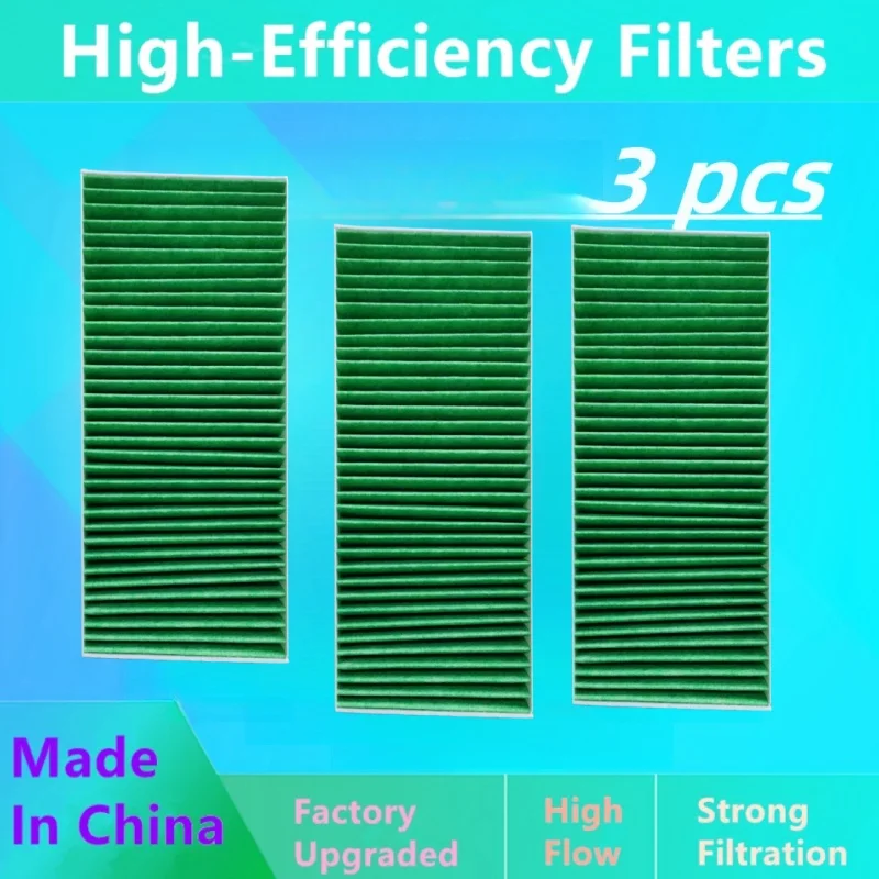 3 Pcs/Air Conditioner Filter For Volkswagen Id.3 Id.4 Crozz X Id.6 Id.7 Vizzion/Cabin High Flow Filter Auto Parts 1ed819644