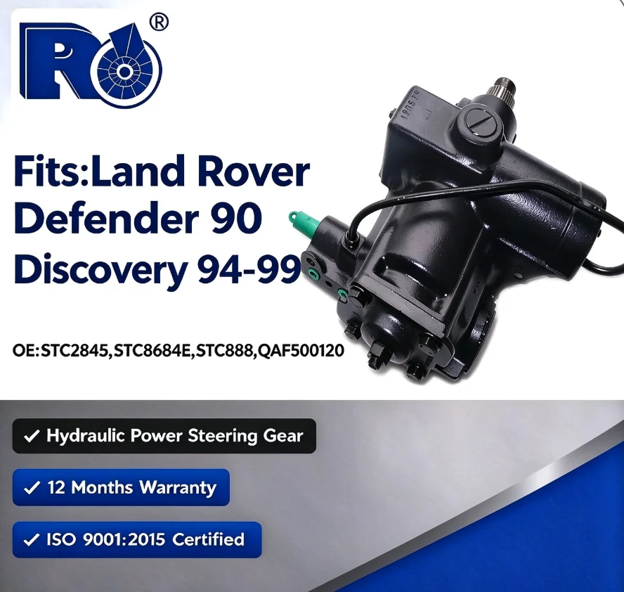 For LandRover Discovery Recirculating Ball Steering Gear Box 94-99 Defender 90 Auto Parts Vehicle Parts 27-8700 STC888 STC2845