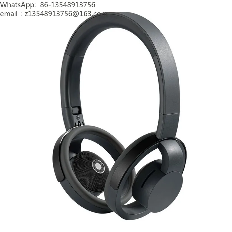 Cross‑border Private Mold Open‑Back Over‑Ear Bluetooth Headset Hollow Design Pressure‑Free Comfortable Headphones with Mic
