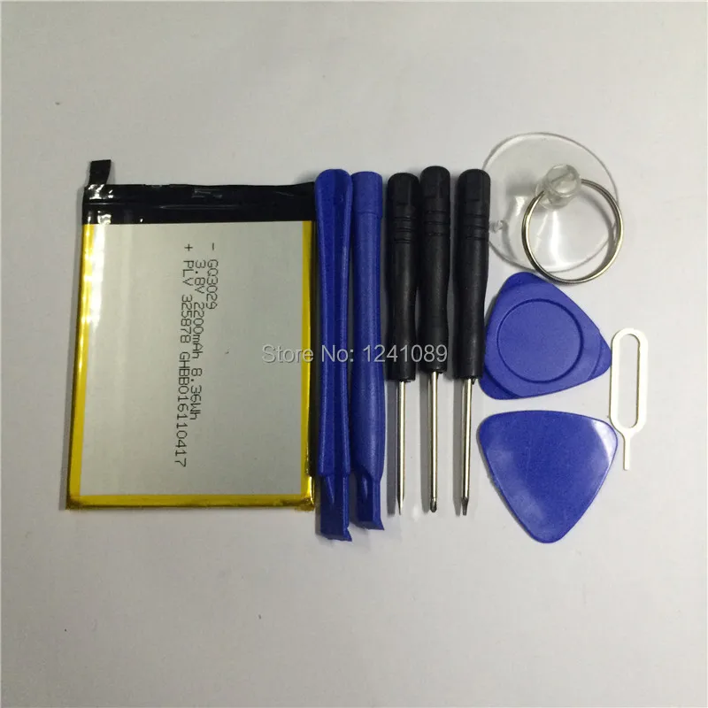 10 pieces / lot for Ulefone U007 battery 2200mAh 5.0inch MTK6580A 1+8G Ulefone Mobile Phone Accessories Long standby time