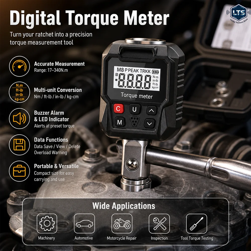 High-precision Electronic Torq - Electronic Torque Adapter 3/8 1/2 Digital review and price