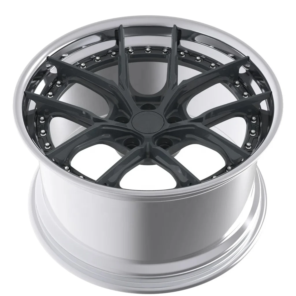 

20-Inch Passenger Car Wheels Two-Piece Forged Aluminum Alloy 5x120 18-26 Inch PCD 100mm For 19-23 25-20 Inch Vehicles