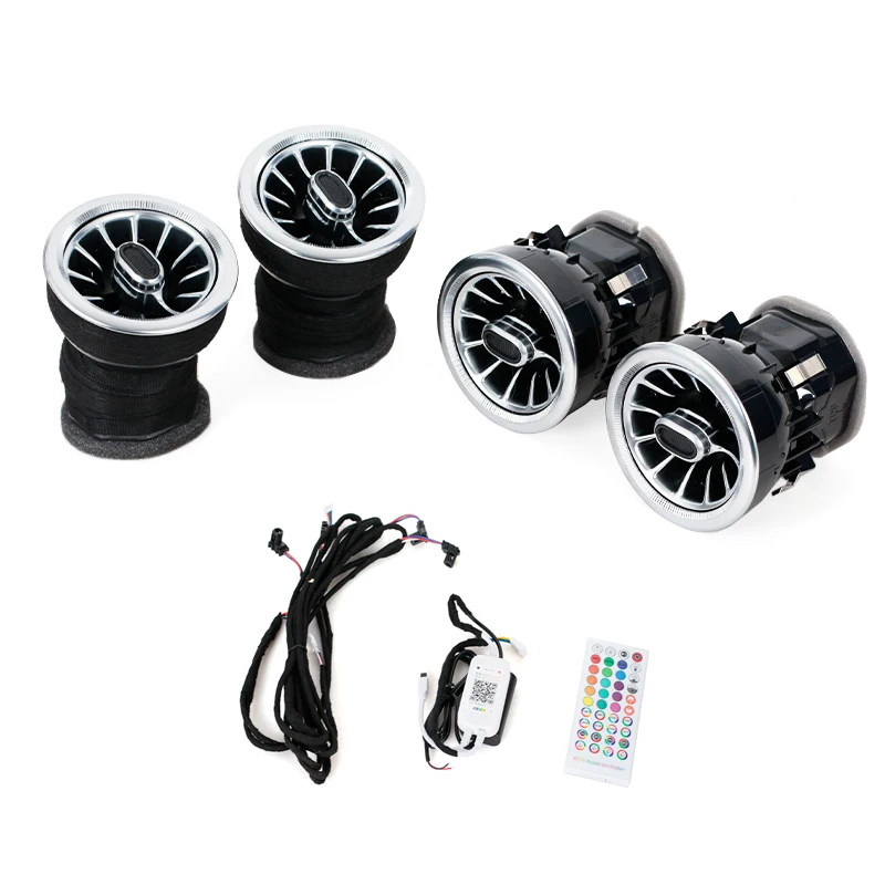 LED Omgevingslicht Voor Mercedes-Benz Sprinter Front Airconditioning Vent Outlet Omgevingslicht Turbo Interieurbekleding Auto Accessoires