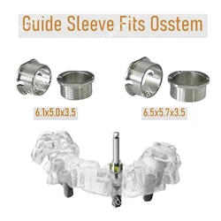 10Pcs Dental Guide Sleeves OSS Surigical Digital Guided Placement 5.0 5.7mm Smart Guiding
