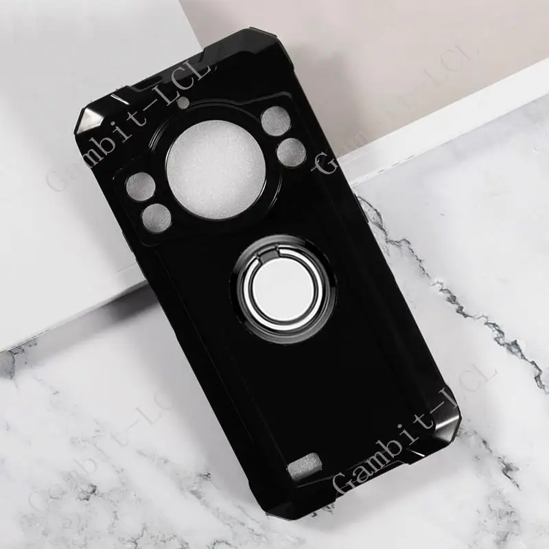 TPUソフトシリコンフォンケース、バックリングホルダー、ブラケット電話カバー、cubot kong、ace 3、kingkongace3、6.53インチ