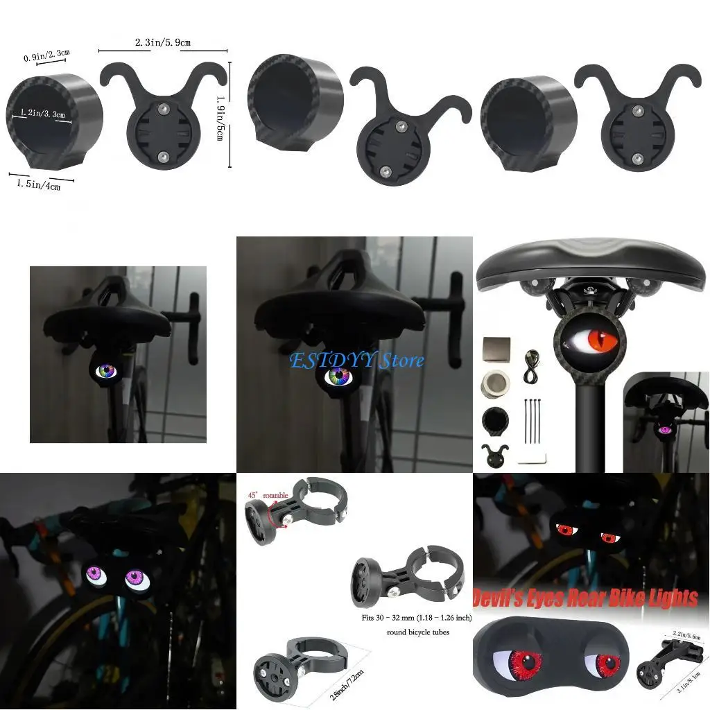 

G6DE Bicycles Tail Light Mount Bracket Bike Saddles Rear Light Bracket Seatpost Mount Lamp Stand Bike Rear Light Stand