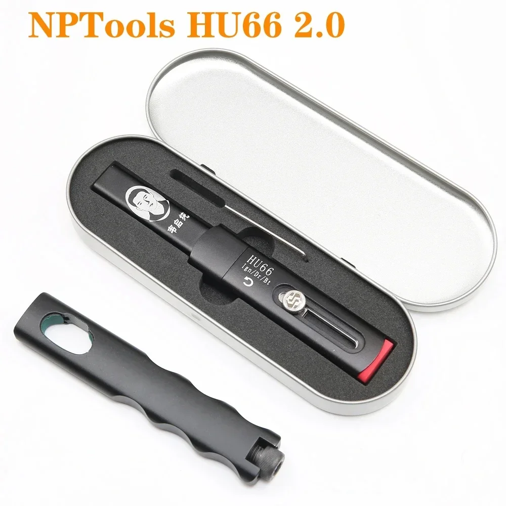 Best NP Tools HU66 2.0 Pro Twist Decoder with Handle Locksmith Supplies Hardware Tools