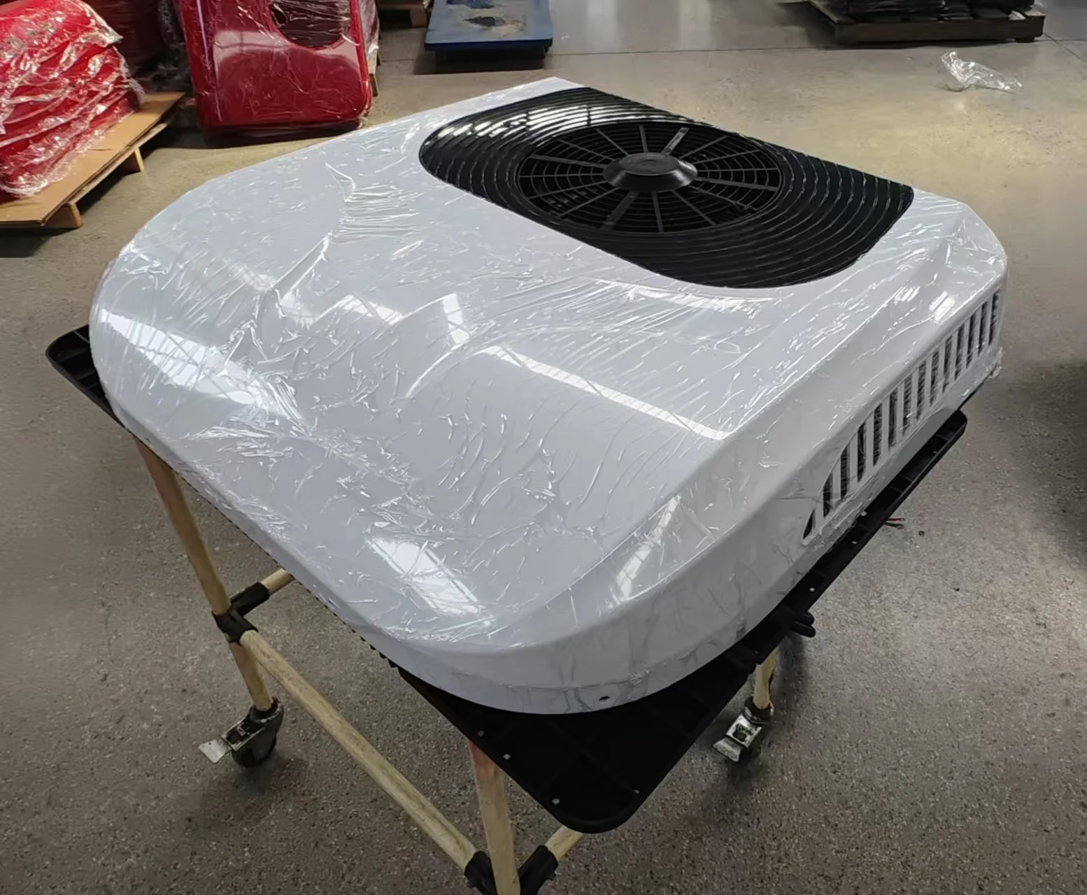 JP Truck RV Roof Top Excavator Electrical Air Conditioning Car 12 Volt 24v Tractor Truck APU Parking Air Conditioner