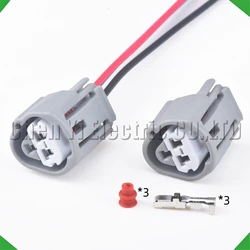 3 Pin Automobile Waterproof connector ECT CLT Water Temperature Sensor Harness plug 6189-0486 90980-11451 For Toyota