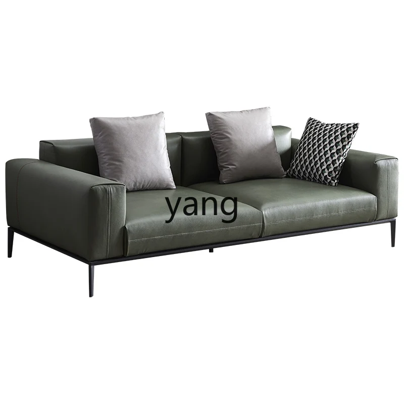 LMM Italian leave-in technology cloth sofa light luxury double three-person small apartment Internet celebrity