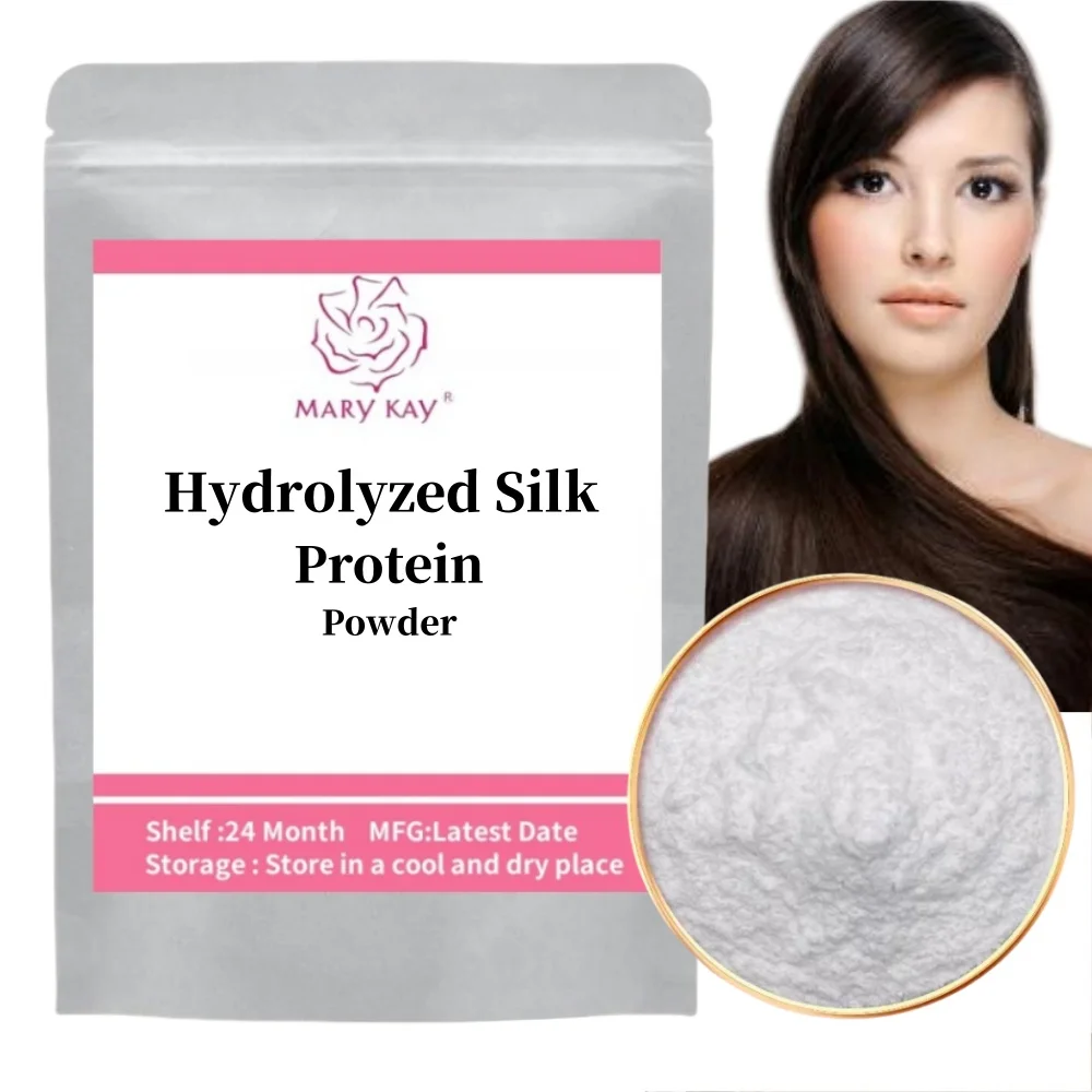 

Hot Supply 99% Hydrolyzed Silk Protein Powder ,Silk Fibroin for Moisturizing, Brightening and Improving Skin Perception