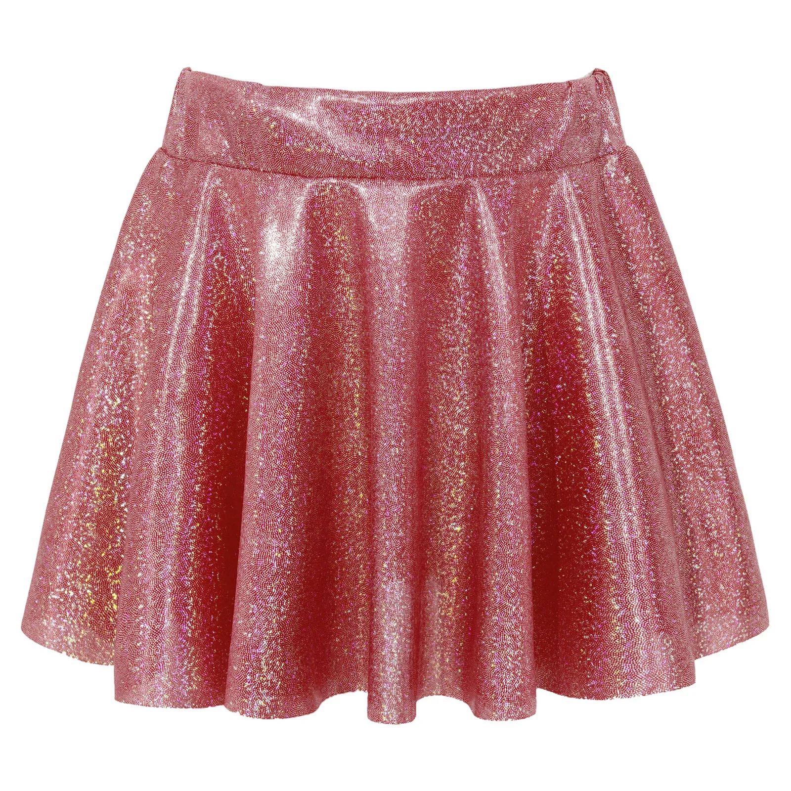 Fashion Shiny Sequins Girls Skirt 2023 New Spring Summer Kids Pleated Skirt for Girls 2-16 Yrs Children Clothing Dance Miniskirt