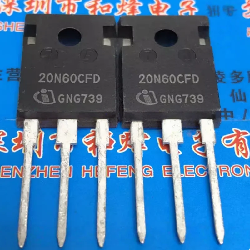 10pcs 20N60CFD 20N60 SPW20N60CFD TO-247 650V 20.7A