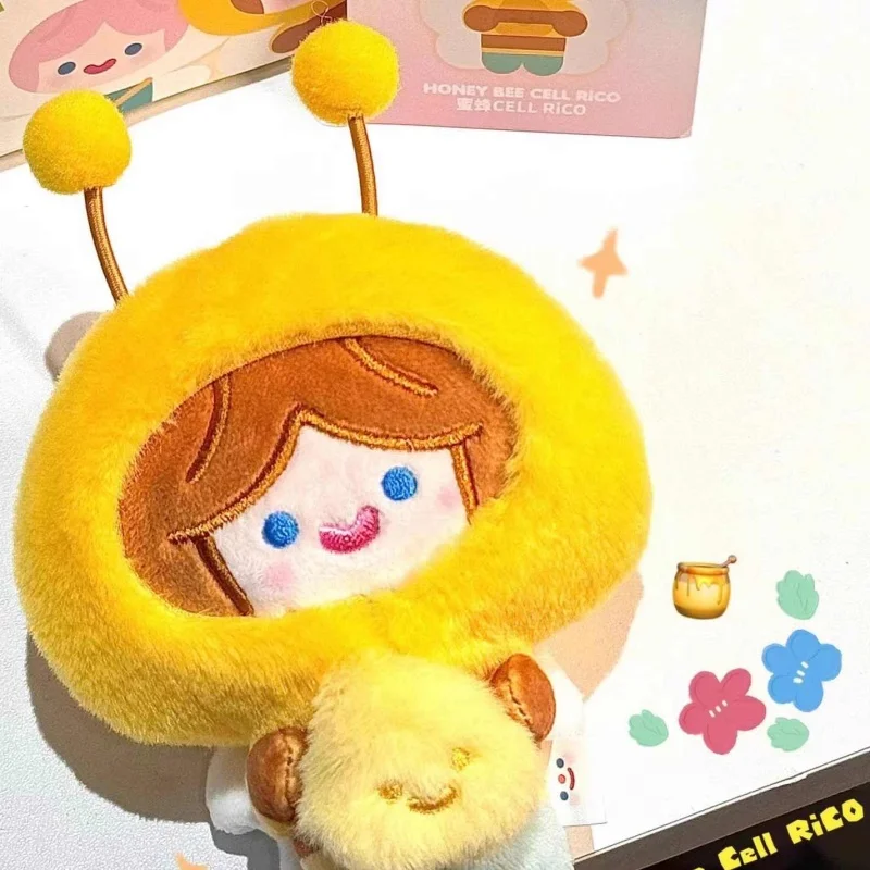 Authentic Cell Rico Zoo Series Blind Box Cute Doll Pendant Rico Happy Fluffy Anime Figure Doll Mystery Box Kids Christmas Gift