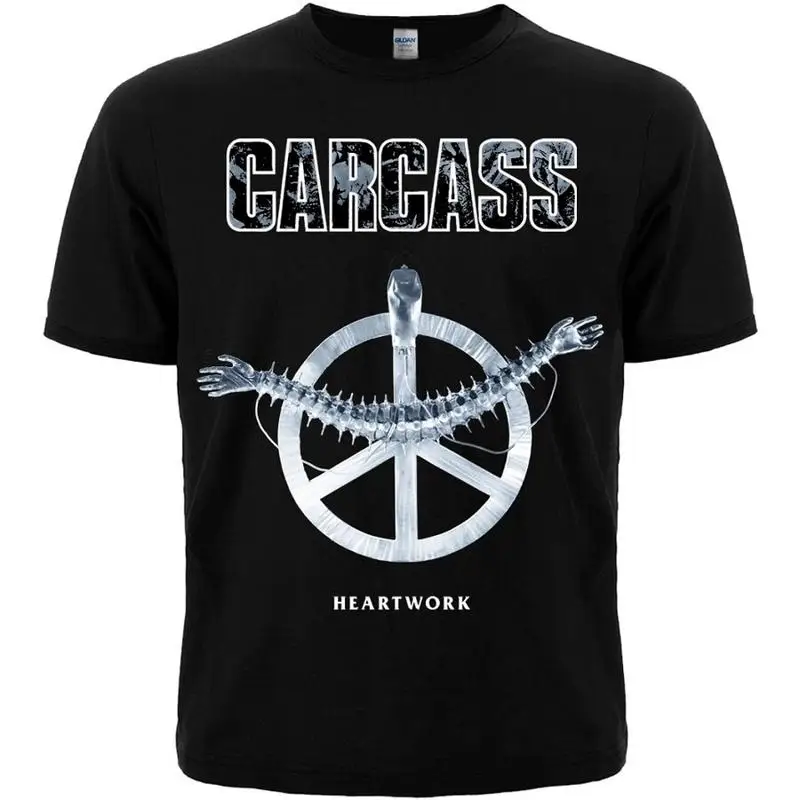 

Футболка Carcass "Heartwork" Black Morbid Angel Napalm Death Obituary